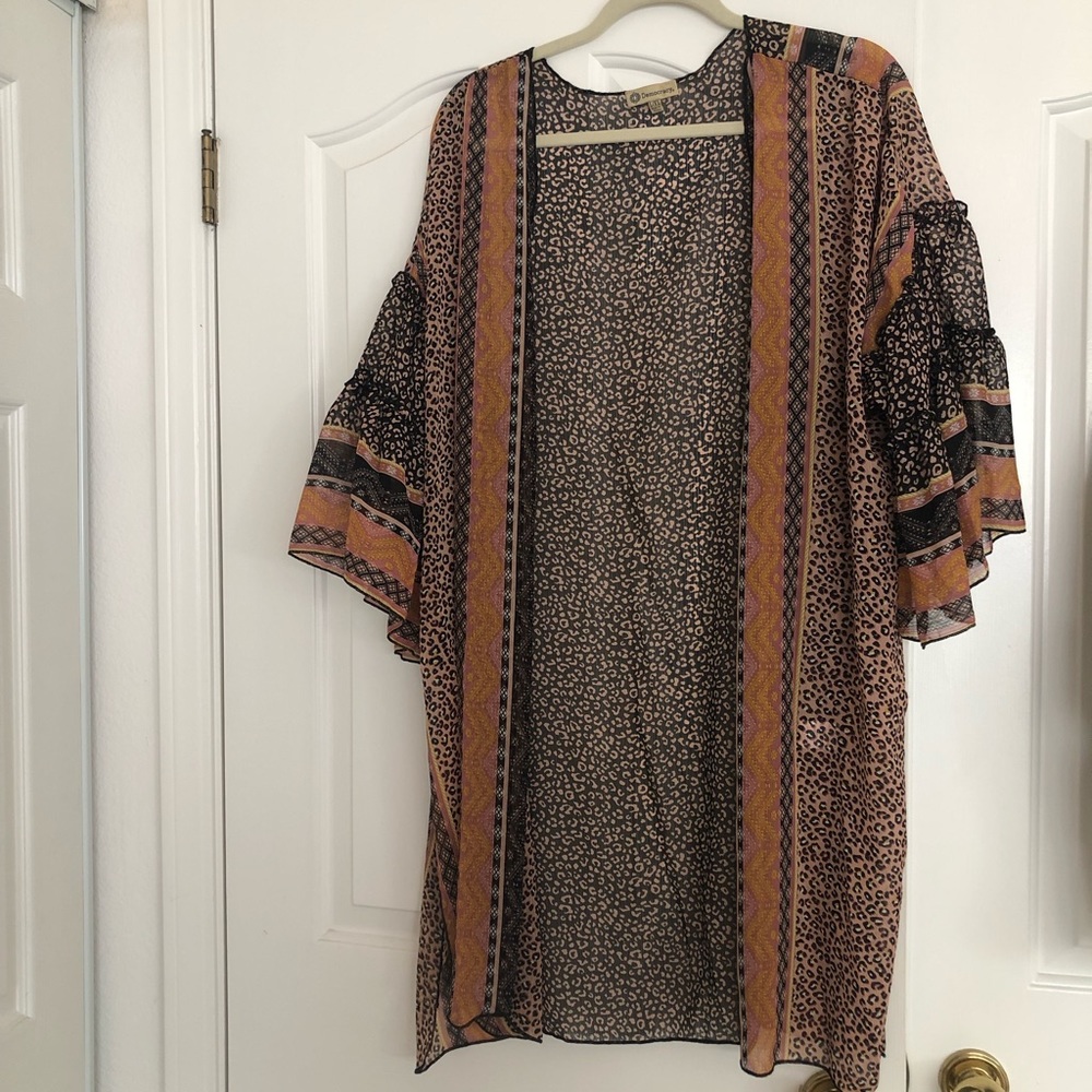 Gorgeous bohemian cover-up/ kimono!